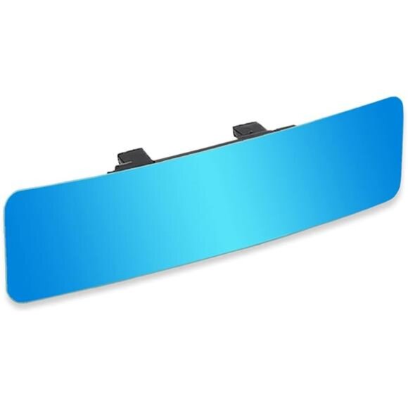 Anti Glare Rear View Mirror Frameless Car Interior Rearview Mirror Panoramic - Picture 1 of 8